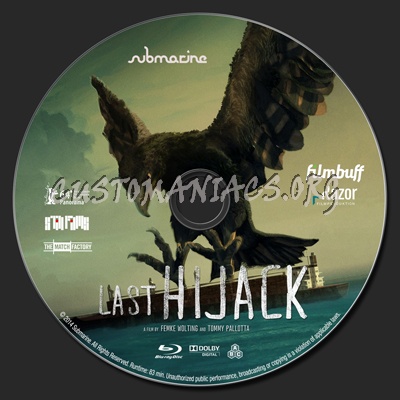 Last Hijack blu-ray label