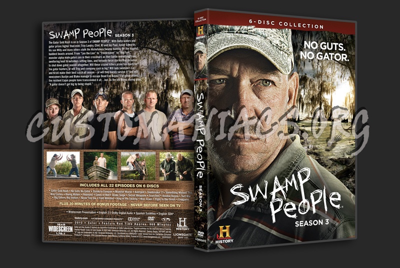 Swamp People Season 3 dvd cover