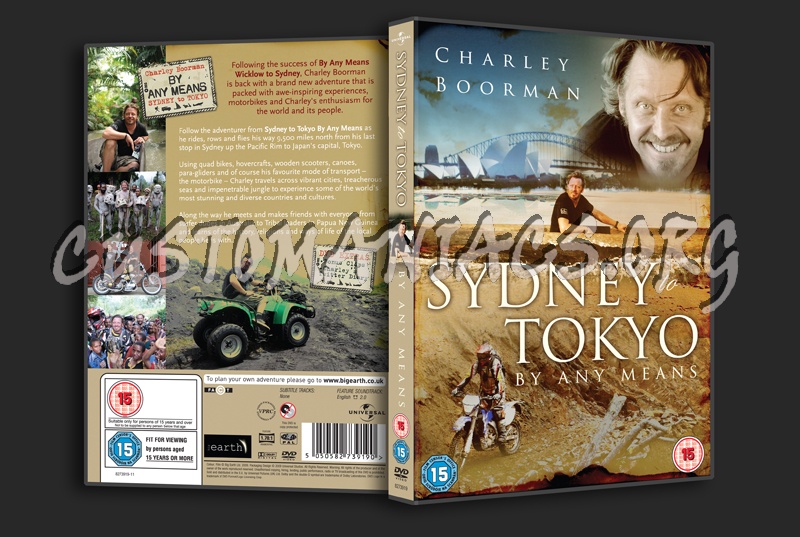 Sydney to Tokio By Any Means dvd cover