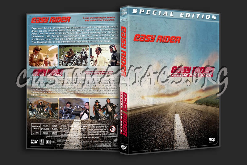 Easy Rider / Easy Rider: The Ride Back Double dvd cover