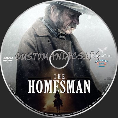 The Homesman dvd label