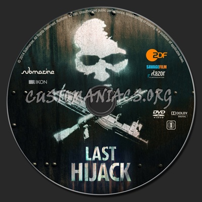 Last Hijack dvd label