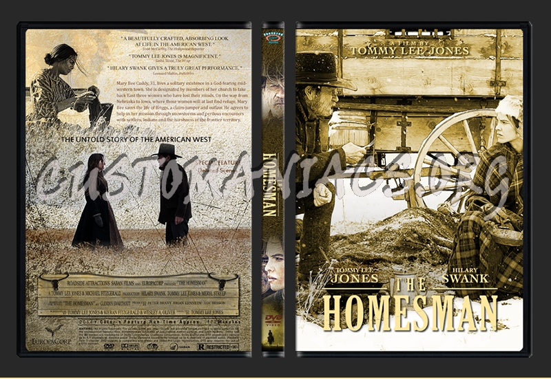 The Homesman dvd cover