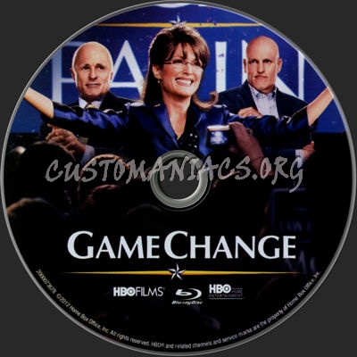 Game Change blu-ray label