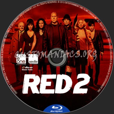 Red 2 blu-ray label