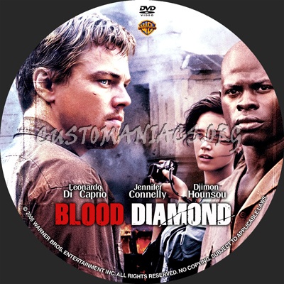 Blood Diamond dvd label