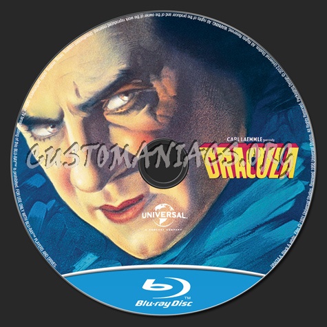 Dracula (1931) blu-ray label