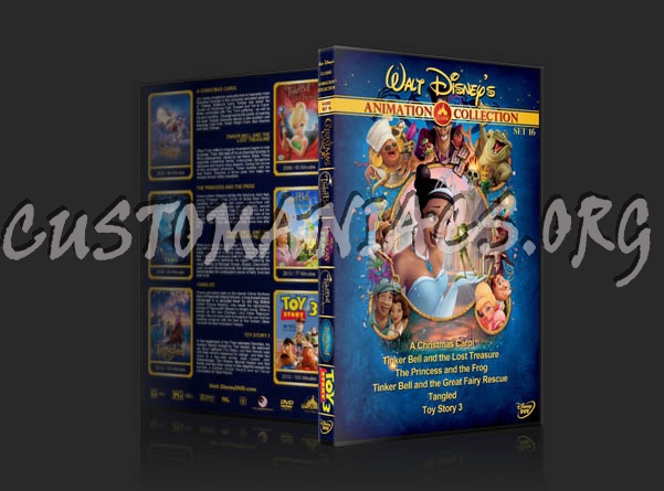 Walt Disneys Classic Animation Collection Set 16 Dvd Cover Dvd Covers And Labels By 
