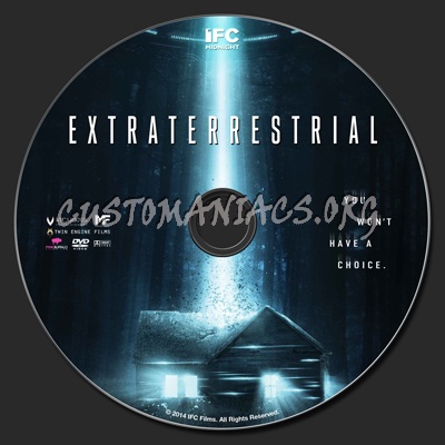 Extraterrestrial (2014) dvd label