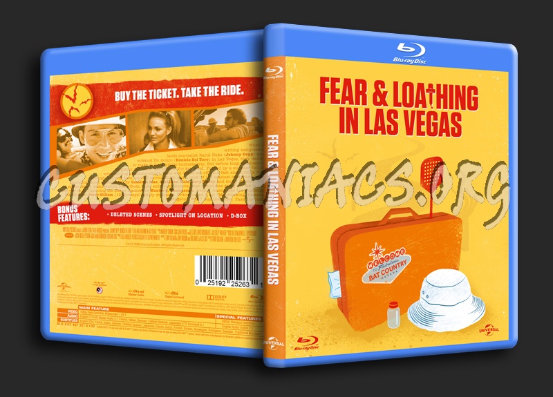 Fear & Loathing In Las Vegas blu-ray cover