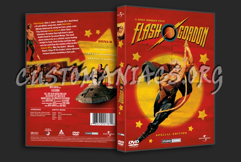 Flash Gordon dvd cover