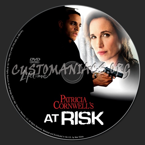 Patricia Cornwell's At Risk dvd label