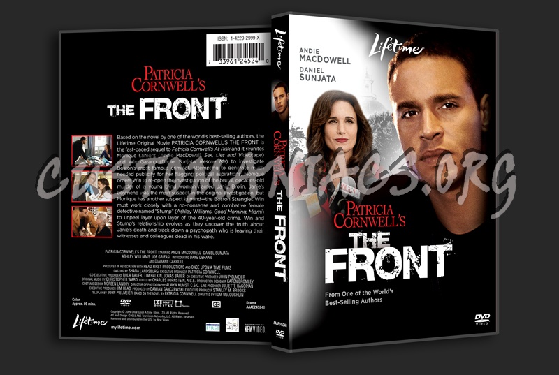 Patricia Cornwell's The Front dvd cover