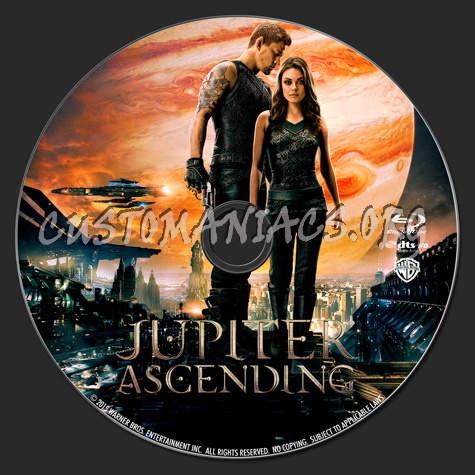 Jupiter Ascending blu-ray label