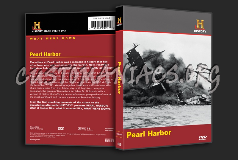 Pearl Harbor dvd cover