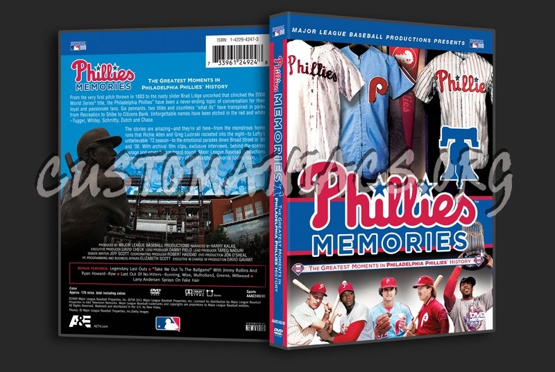 Phillies Memories dvd cover