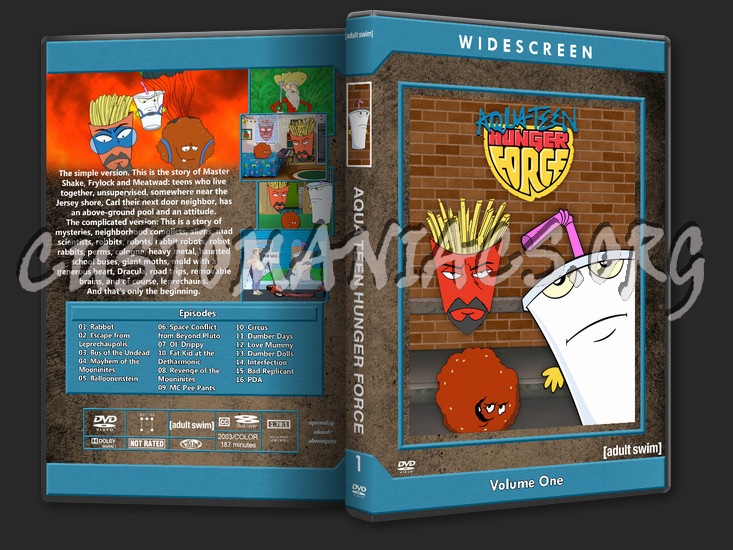 Aqua Teen Hunger Force Volume 1 dvd cover