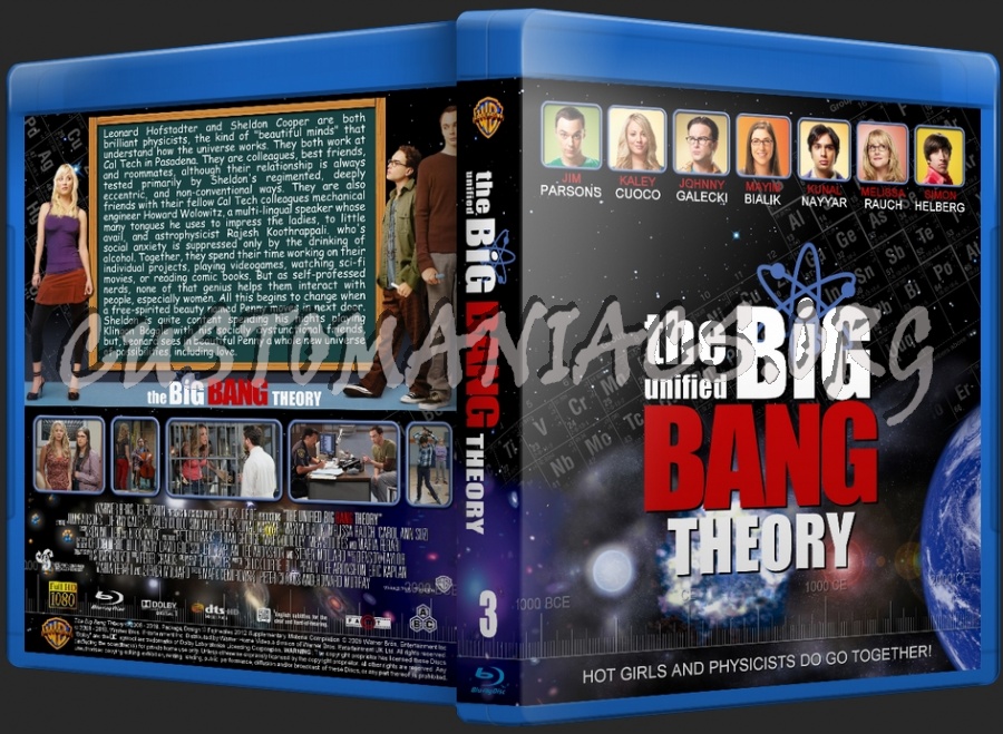 Big Bang Theory Complete blu-ray cover