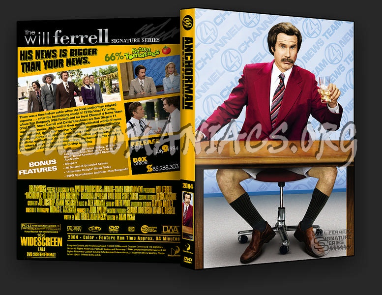 The Signature Series - Will Ferrell dvd cover