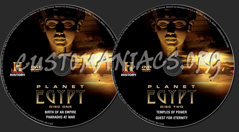 Planet Egypt dvd label