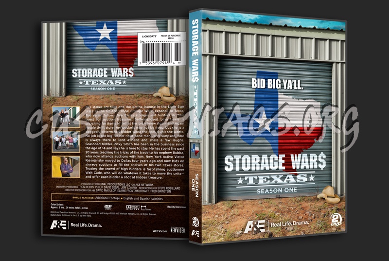 Storage Wars Texas Season 1 dvd cover