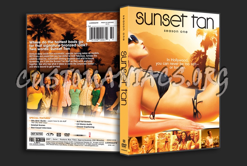 Sunset Tan season 1 dvd cover