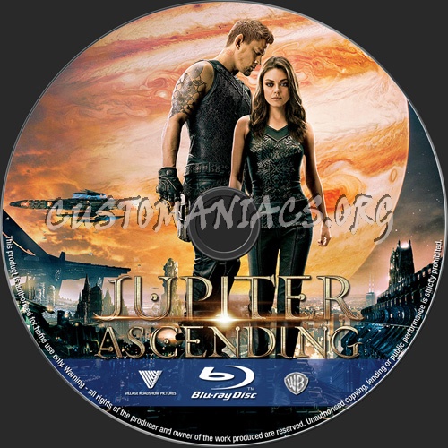 Jupiter Ascending blu-ray label