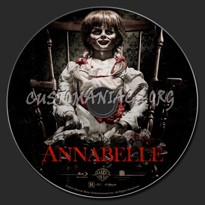 Annabelle blu-ray label