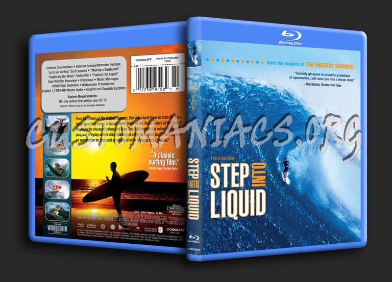 Step Into Liquid blu-ray cover