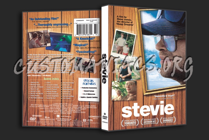 Stevie dvd cover