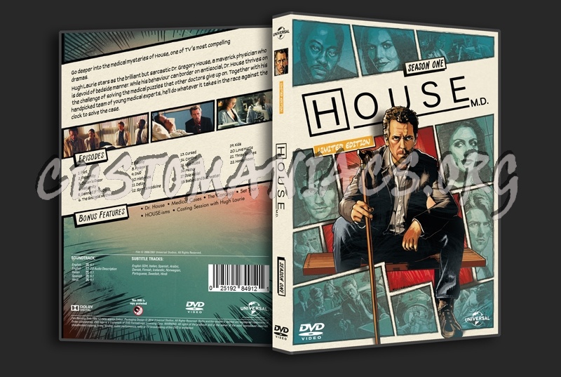 House MD Season 1 dvd cover