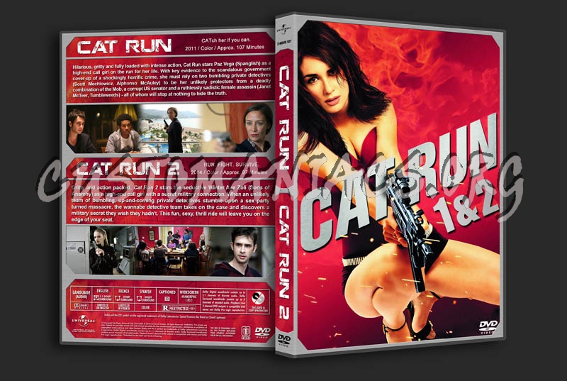 Cat Run Double Feature dvd cover