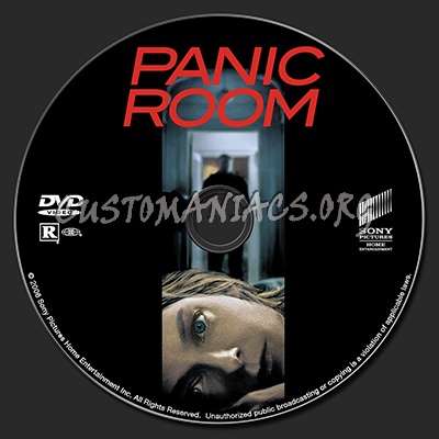 Panic Room dvd label