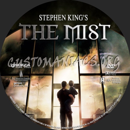 The Mist (v2) label dvd label