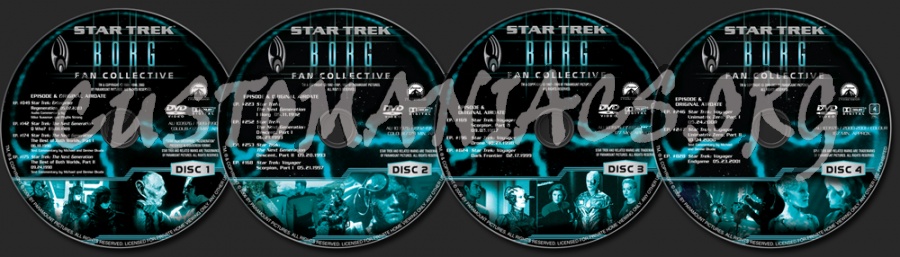 Star Trek Fan Collective: Borg dvd label