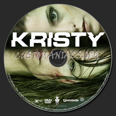 Kristy dvd label