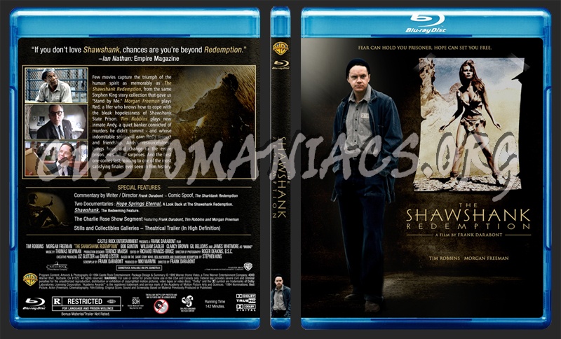 The Shawshank Redemption blu-ray cover