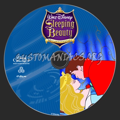 Sleeping Beauty - 50th Anniversary blu-ray label