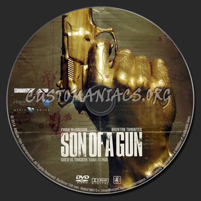 Son of a Gun dvd label