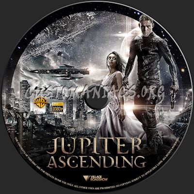 Jupiter Ascending blu-ray label