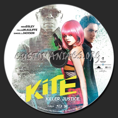 Kite (2014) blu-ray label