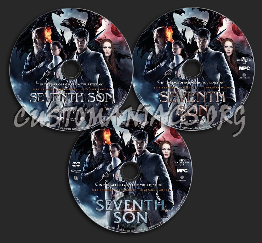 Seventh Son dvd label