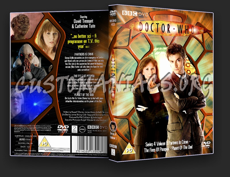 Doctor Who Series Four Volume One dvd cover