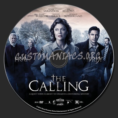 The Calling (2014) dvd label