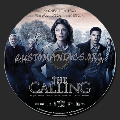 The Calling (2014) dvd label