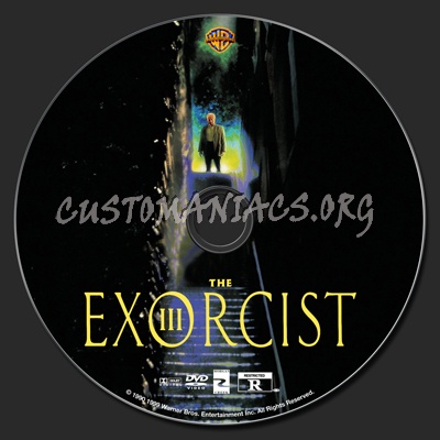 The Exorcist III dvd label