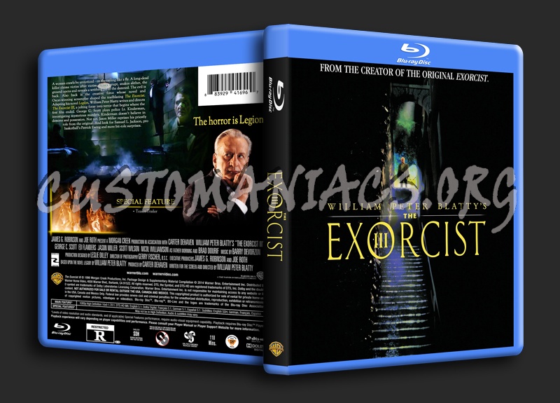 The Exorcist III dvd cover