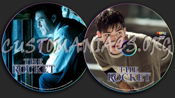 The Rocket dvd label