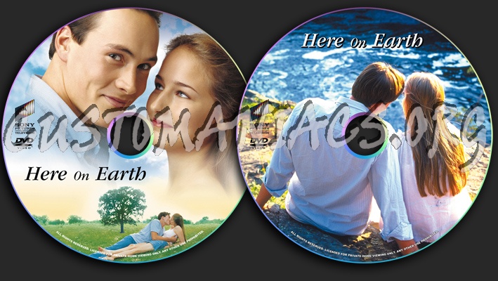 Here on Earth dvd label