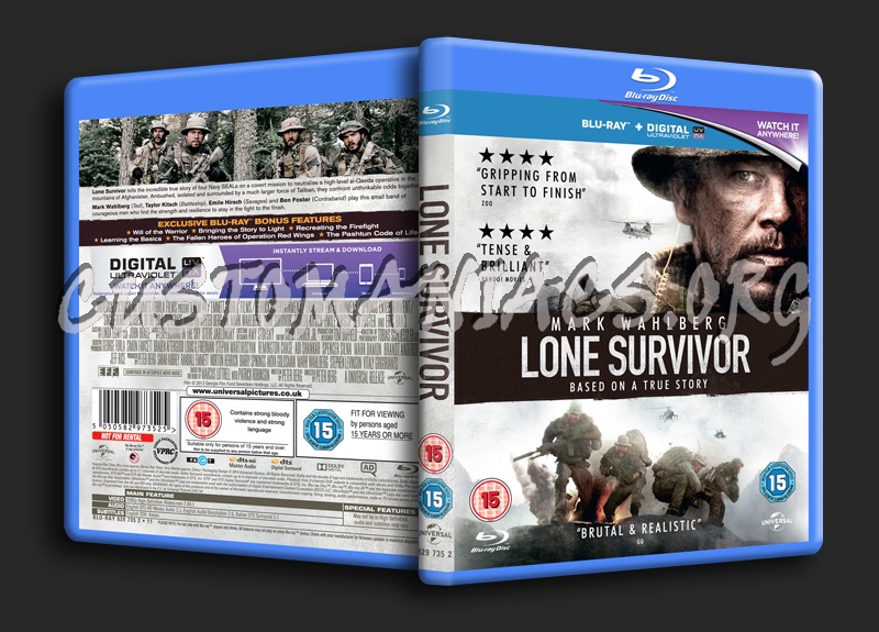 Lone Survivor blu-ray cover